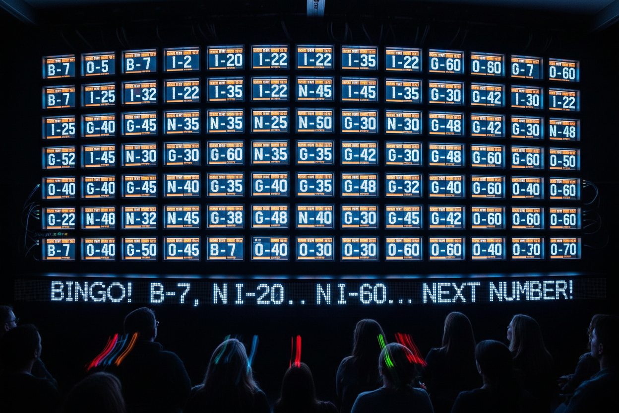 Flash HD array synchronized displays