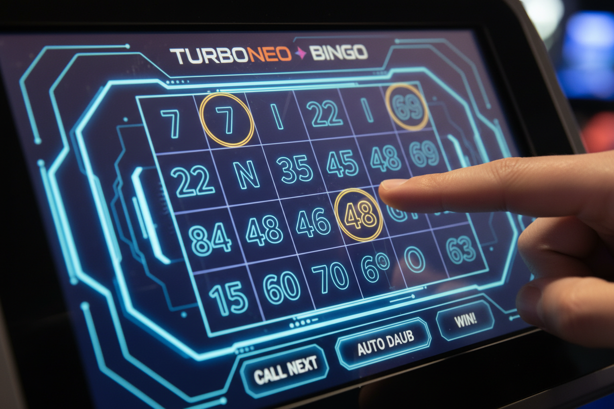 Turbo Neo touch interface with finger interaction