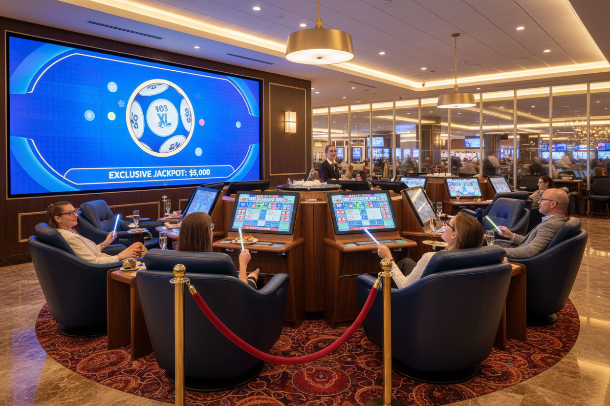 VIP section with Turbo XL premium gaming