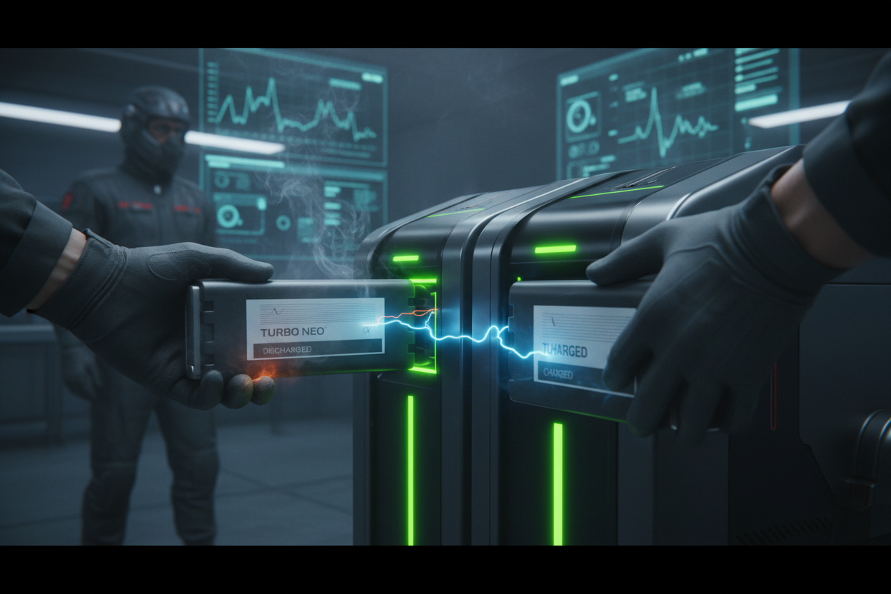 Turbo Neo quick battery swap