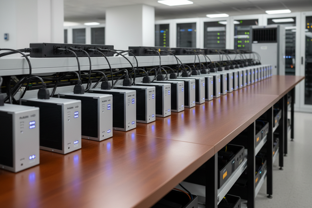 20 Flash HD expansion units with power extensions