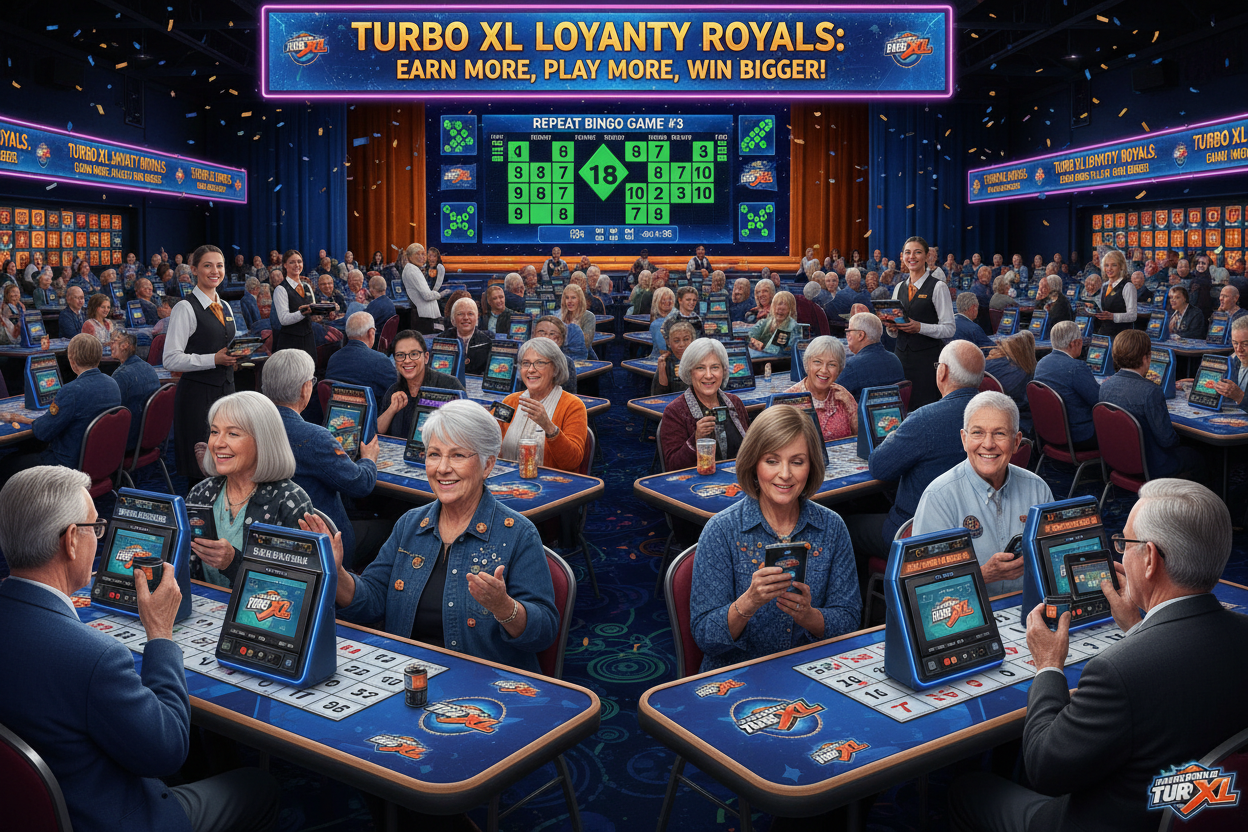 Loyalty players with branded Turbo XL units